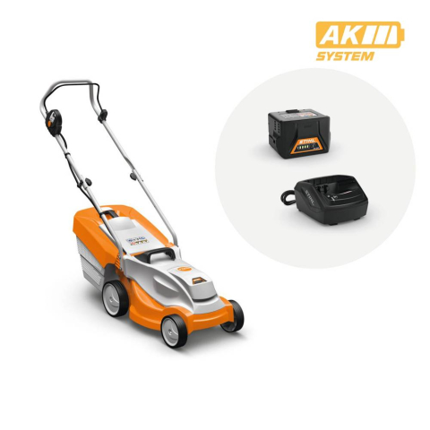 Masini de tuns gazon - Masina de tuns iarba cu acumulator Stihl RMA 235, 36V, 33 cm, 30 L