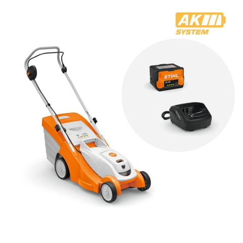 Casa si Gradina - Masina de tuns iarba cu acumulator Stihl RMA 239 SET, 36 V, 37 cm, 40 L (inclus AK 20 + AL 101)