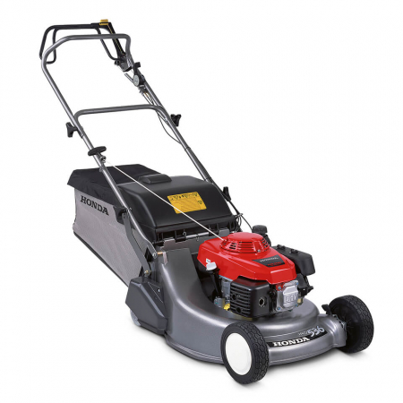 Masini de tuns gazon - Masina de tuns iarba cu rulou posterior Honda HRD 536 QX, 4.3 CP, benzina, 53 cm, 80 L, autopropulsata 1 viteza, Rotostop - blocarea lamei + Golire cos fara a opri motorul