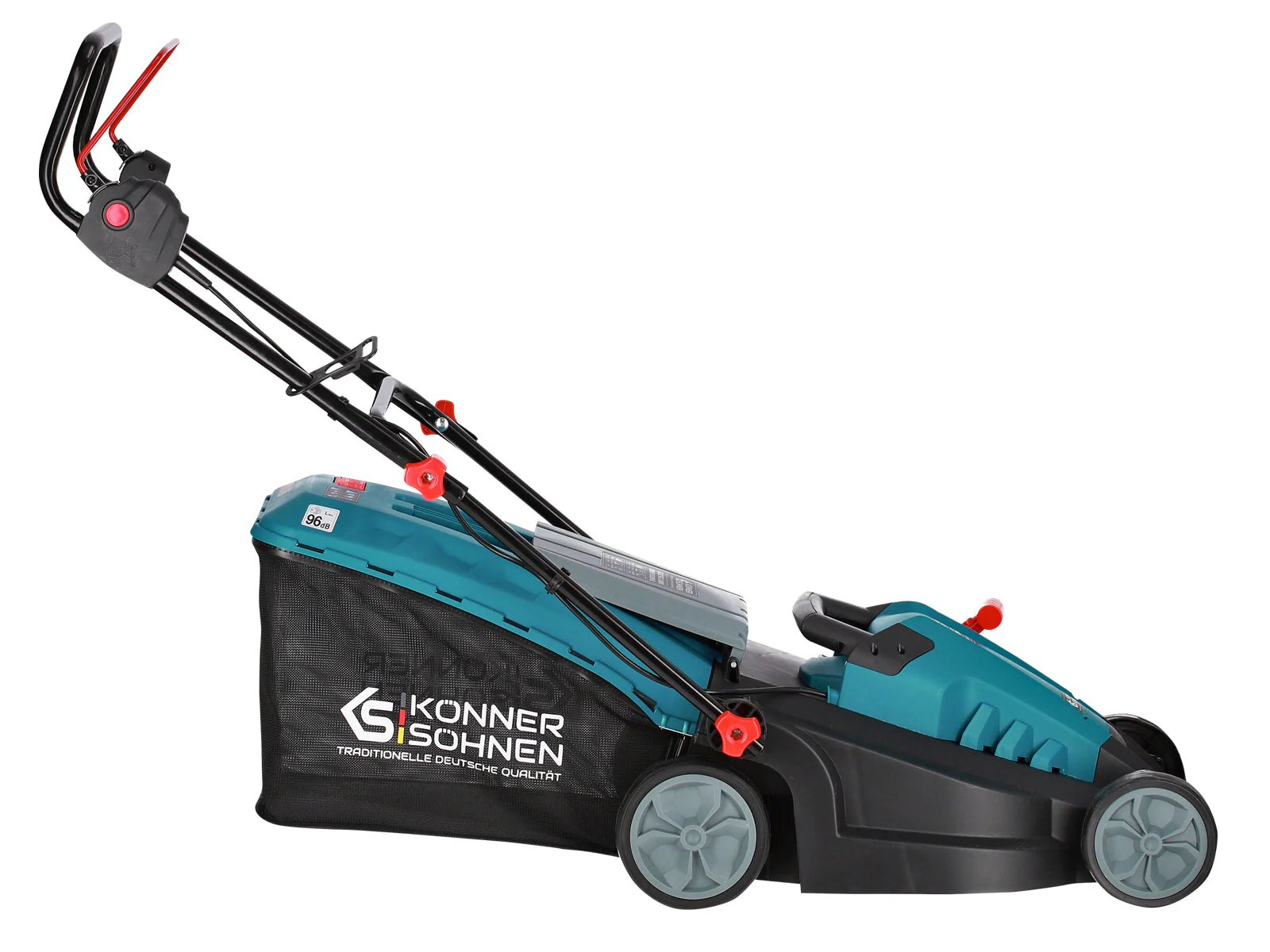 Masina de tuns iarba electrica Konner & Sohnen KS 38LM-BL, 1400 W, 38 cm, 50 L, motor cu inductie [9]