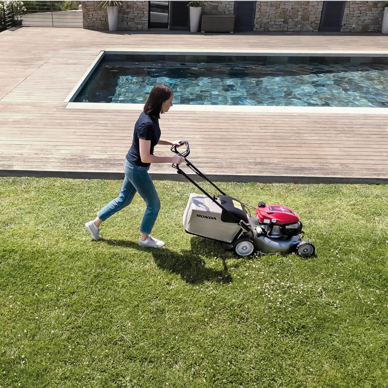 Masina de tuns iarba Honda HRG 466 SKEP, 4.2 CP, benzina, 46 cm, 55 L, autopropulsata, mulching Versamow [9]
