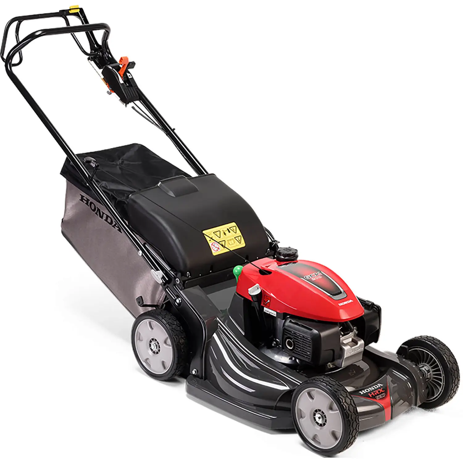 Casă și Grădină - Masina de tuns iarba Honda HRX 476 HY, 4.8 CP, benzina, 47 cm, 69 L, autopropulsata cu variator hidrostatic, mulching Versamow, Rotostop - blocarea lamei