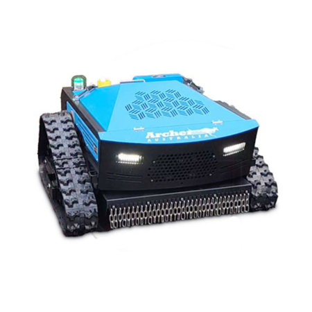 Casa si Gradina - Tocator de vegetatie hibrid cu telecomanda Archer HM27, motor benzina Loncin 15.4 CP, latime lucru 685 mm, baterie 28V