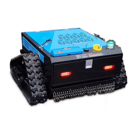 Tocator de vegetatie hibrid cu telecomanda Archer HM27, motor benzina Loncin 15.4 CP, latime lucru 685 mm, baterie 28V [9]