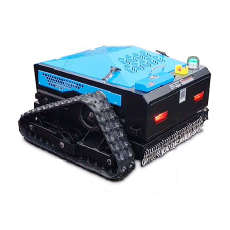 Tocator de vegetatie hibrid cu telecomanda Archer HM27, motor benzina Loncin 15.4 CP, latime lucru 685 mm, baterie 28V [8]