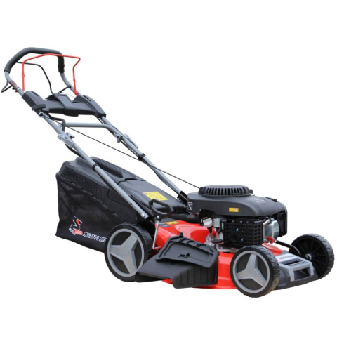 Masini de tuns iarba si accesorii - Masina de tuns iarba Media Line MG 53-224 SE, 5.9 CP, 53 cm, 65 L, autopropulsata, 5 functii, pornire electrica