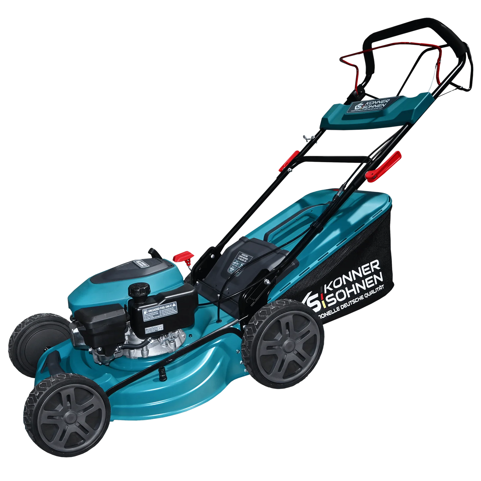 Casa si Gradina - Masina de tuns iarba pe benzina Konner & Sohnen KS 46LMG-SP, 5.2 CP, 46 cm, 65 L, autopropulsata