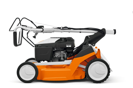 Masina de tuns iarba pe benzina Stihl RM 650 VE, 3.5 CP, 48 cm, 70 L, sistem tractiune Vario, pornire electrica [3]