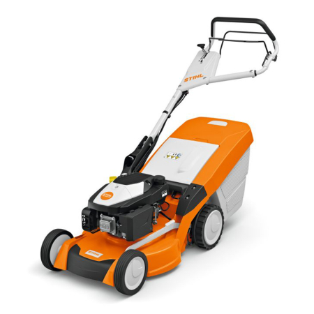 Masina de tuns iarba pe benzina Stihl RM 650 VE, 3.5 CP, 48 cm, 70 L, sistem tractiune Vario, pornire electrica [1]