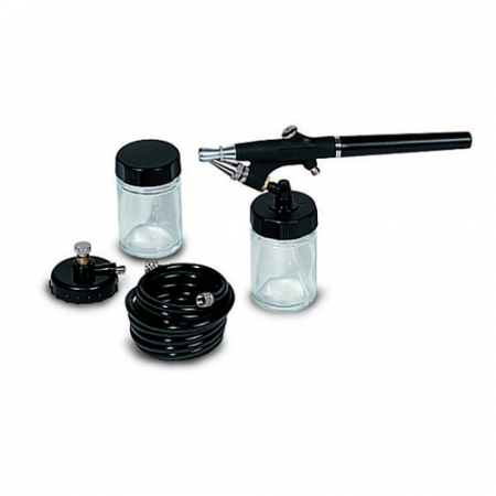 Pistoale aer comprimat - Mini aerograf profesional Gav Minipaint 100, 30 ml