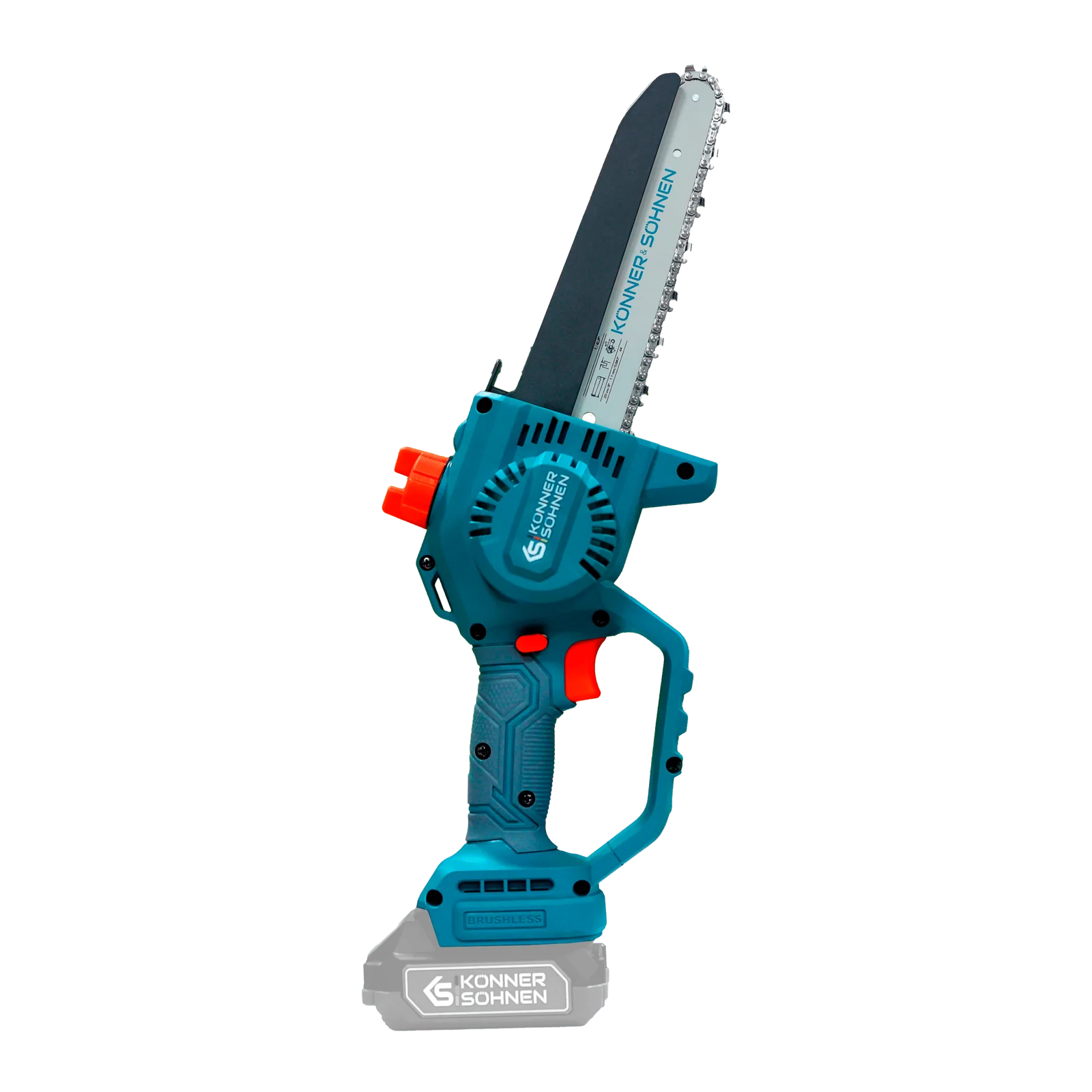 Mini fierastrau cu acumulator Konner & Sohnen KS MCS20V-8, 20V, 20 cm - Solo (fara acumulator si incarcator) [8]