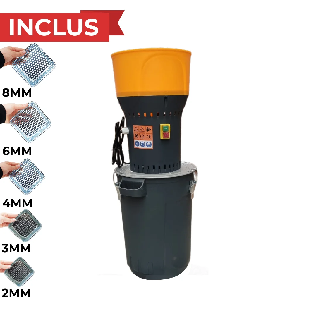 Mori si batoze - Moara de cereale HOLZ MILL-25L, 1000 W, 250 kg/h, 25 L