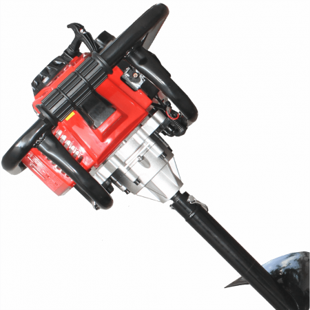 Motoburghiu - Foreza pamant Bisonte BTA-30M-ACC2, 3 CP, benzina, 2 timpi + 3 burghie incluse [4]