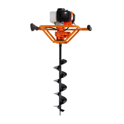Motoburghiu - Foreza pamant Ruris TT10, 1.7 CP, benzina, 2 timpi + 2 burghie incluse [1]
