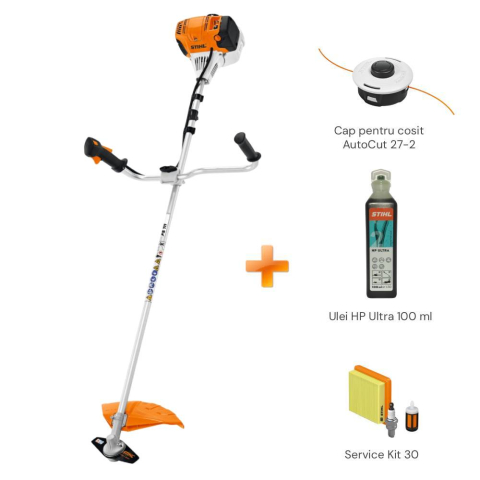 Campanie Primavara Stihl - Motocoasa pe benzina Stihl FS 111, 4 timpi (4-MIX), 1.4 CP