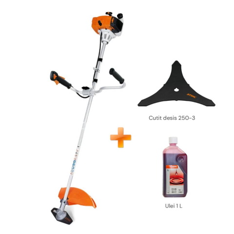 Casa si Gradina - Motocoasa Stihl FS 120, 1.8 CP, 30.8 cmc, benzina, 2 timpi, ElastoStart