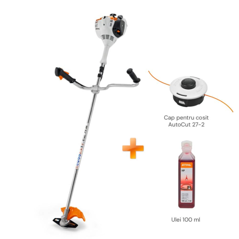 Campanie Primavara Stihl - Motocoasa Stihl FS 56, 1.1 CP, 27.2 cmc, benzina, 2 timpi