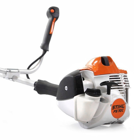 Motocoasa Stihl FS 70 C-E, 1.2 CP, 27.2 cmc, benzina, 2 timpi, ErgoStart [2]