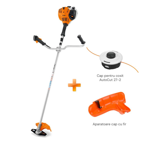 Casa si Gradina - Motocoasa Stihl FS 70 C-E, 1.2 CP, 27.2 cmc, benzina, 2 timpi, ErgoStart