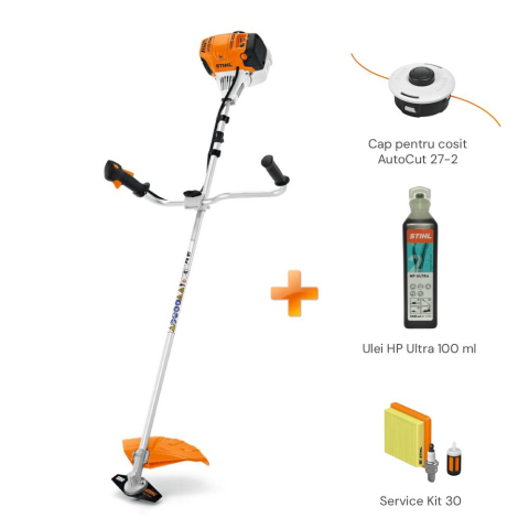 Motocoase pe benzina - Motocoasa pe benzina Stihl FS 91, 4 timpi (4-MIX), 1.3 CP