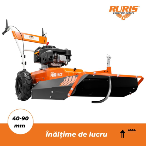 Motocositoare profesionala cu functie de mulcire Ruris 999K, 7.5 CP, benzina, latime de taiere 580 mm [4]