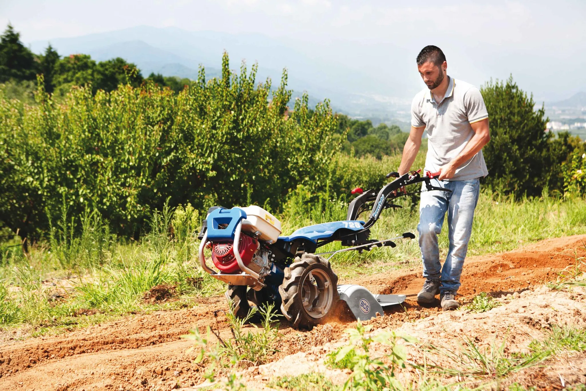 Motocultivator BCS 728 PowerSafe, motor Honda GX200, 6.5 CP [4]