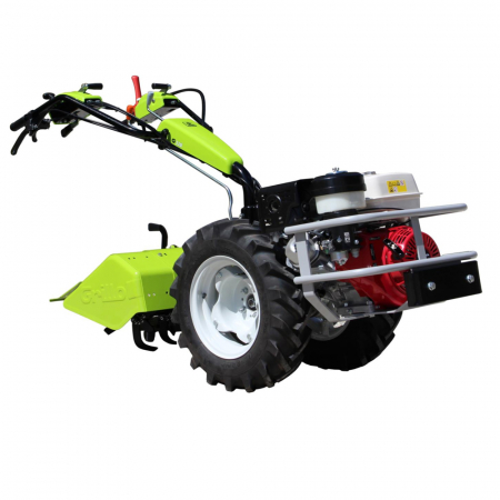 Agricultura - Motocultivator Grillo G110DF, Honda GX390, 13 CP, benzina, 3+3 viteze, diferential, roti reglabile 5.00-10", freza 70 cm