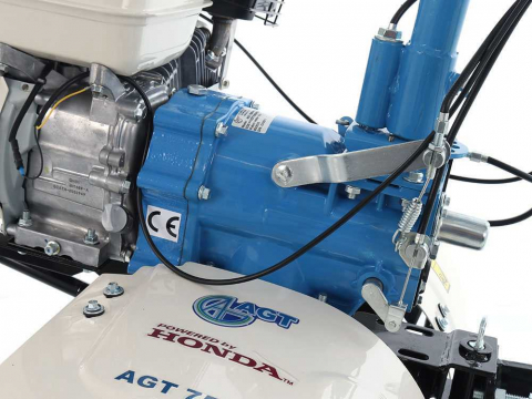Motocultor AGT 13000 PREMIUM, Honda GX390, 13 CP, benzina, 3+1 viteze + roti 5.00-12", plug bilonat [67]