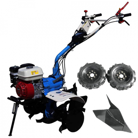 Motocultor AGT 7500 PREMIUM, Honda GX200, 6.5 CP, benzina, 2+1 viteze + roti 4.00-8, plug bilonat [1]