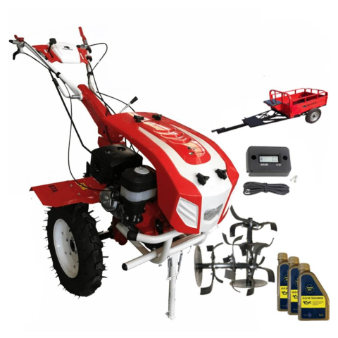 Motosape si Motocultoare - Motocultor Bisonte Agro Garden BTA-10SG + PACHET 3 (remorca BTA-600R + ulei transmisie + contor ore functionare)