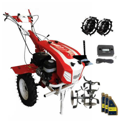 Motocultoare - Motocultor Bisonte BTA-16SG, 16 CP, benzina, 2+1 viteze + accesorii (Pachet 1)