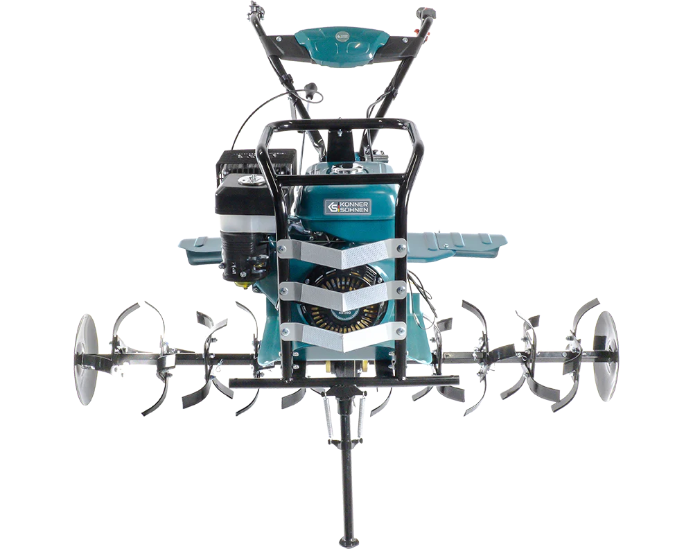 Motocultor pe benzina Konner & Sohen KS 9HP-1350G-3, 9 CP, 3+1 viteze, latime lucru 134 cm, roti cauciuc 4.00-8 [8]