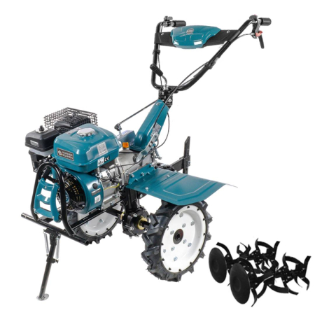 Motosape si Motocultoare - Motocultor pe benzina Konner & Sohnen KS 7HP-1050G, 7 CP, 3 viteze, latime lucru 108 cm + roti fara camera low profile 4.00-8