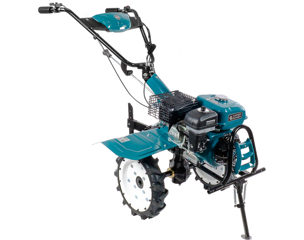 Motocultor pe benzina Konner & Sohnen KS 7HP-1050G, 7 CP, 3 viteze, latime lucru 108 cm + roti fara camera low profile 4.00-8 [3]