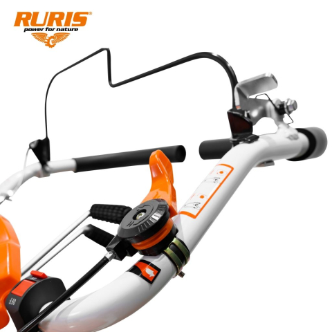 Motocultor Ruris 5900R, 7 CP, benzina, 1+1 viteze, freza tractata 64 cm, roti cauciuc 5.00-6 [6]