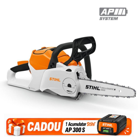 Campanie Utilaje Stihl + Acumulator AP cadou - Motofierastrau cu acumulator Stihl MSA 160 C-B, 36V, 1.5 kW, 30 cm