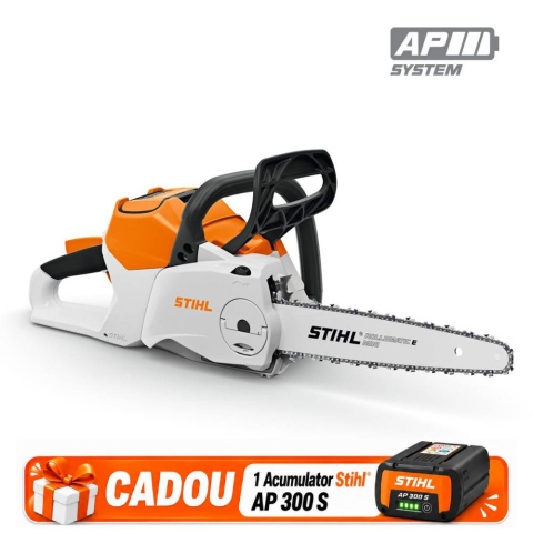 Campanie Utilaje Stihl + Acumulator AP cadou - Motofierastrau cu acumulator Stihl MSA 200 C-B, 36V, 1.8 kW, 30 cm
