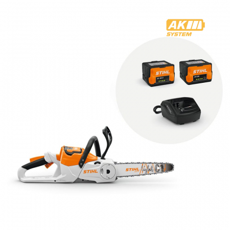 Utilaje pentru gradina si accesorii - Motofierastrau pe acumulator Stihl MSA 70 C-B SET, 36V, 1.1 kW, 30 cm (cu 2 x AK 30 si AL 101)