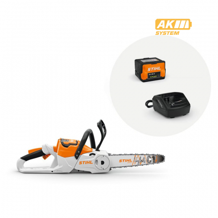 Casa si Gradina - Motofierastrau pe acumulator Stihl MSA 70 C-B SET, 36V, 1.1 kW, 30 cm (cu AK 30 si AL 101)