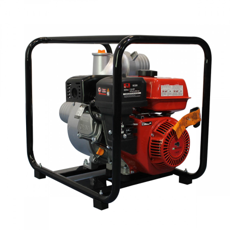 Motopompa apa curata Bisonte BTA-MP100, 4", 7.5 CP, benzina, 1330 l/min, Hmax. 28 m [3]