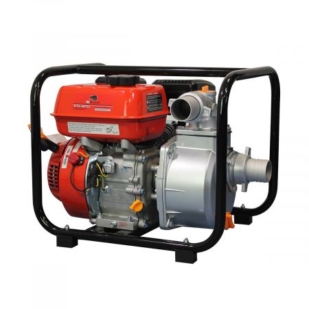 Pompe de apa - Motopompa apa curata Bisonte BTA-MP50, 2", 7 CP, benzina, 500 l/min, Hmax. 25 m