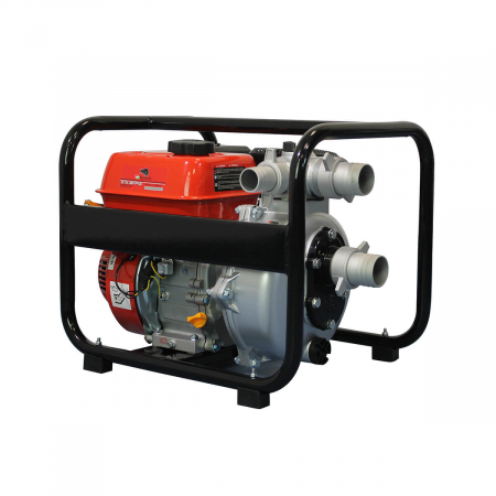 Motopompa de presiune Bisonte BTA-MPP50, 2", 7 CP, benzina, 300 l/min, Hmax. 80 m [1]