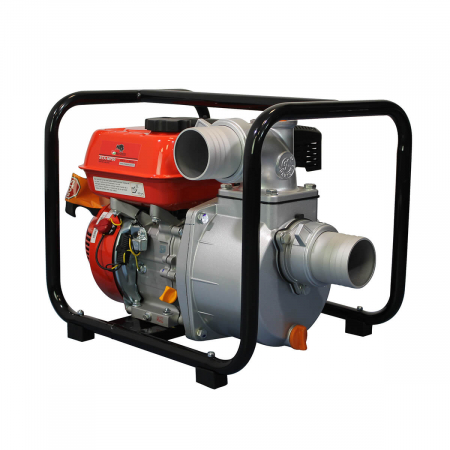 Motopompa apa curata Bisonte BTA-MP80, 3", 7 CP, benzina, 830 l/min, Hmax. 20 m [1]