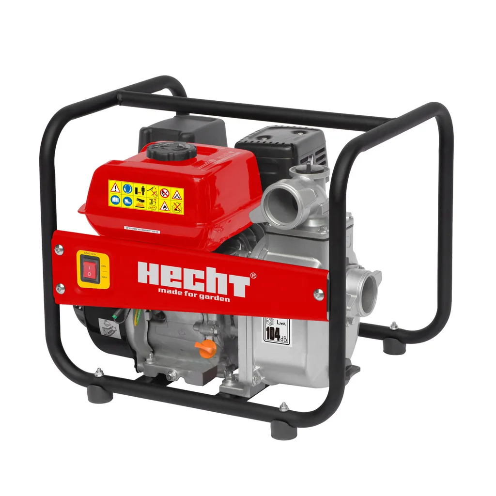 Pompe de apa - Motopompa apa curata HECHT 3635, 2", 5.5 CP, benzina, 600 l/min, Hmax. 28 m