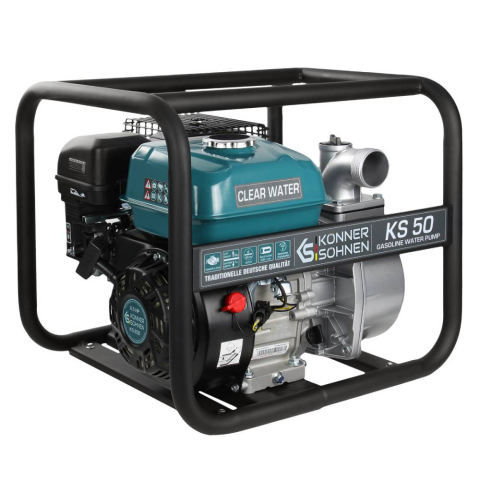 Motopompe - Motopompa apa curata Konner & Sohnen KS 50, 2", benzina, 500 l/min, Hmax. 28 m