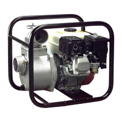 Motopompe - Motopompa apa curata Koshin SEH-80X-BAS, 3", motor Honda GX160, 4.9 CP, benzina, 1100 l/min, Hmax. 27 m
