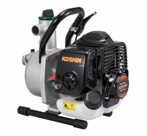 Motopompa apa curata Koshin SEV-25L-BAC, 1", motor Koshin KC26, 1 CP, benzina, 110 l/min, Hmax. 32 m [1]