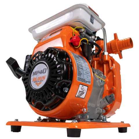 Motopompa apa curata Ruris MP40, 1.5", 2.5 CP, benzina, 333 l/min, Hmax. 14 m [6]