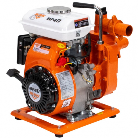 Motopompa apa curata Ruris MP40, 1.5", 2.5 CP, benzina, 333 l/min, Hmax. 14 m