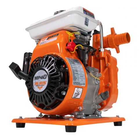 Motopompa apa curata Ruris MP40, 1.5", 2.5 CP, benzina, 333 l/min, Hmax. 14 m [1]